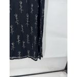 VTG David Dart Midi Dress Women XS Black Whimsygoth Dark Romance Vampire Witchy Photo 7