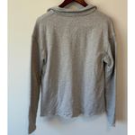 Frank & Eileen  Patrick Popover Henley Women's Medium Gray Heather Triple Fleece Photo 4
