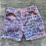 Brandy Melville John Galt High Waist Dyed Shorts Photo 0