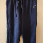 PINK - Victoria's Secret Victoria's Secret PINK Women Activewear Pants L Blue Sweatpants Hockey Sticks Photo 0