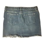 Tommy Hilfiger  Distressed Mini Denim Jean Skirt NWOT Photo 1