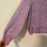 Banana Republic  Space-Dyed Purple Sweater Photo 4