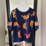 Fantastic Fawn  Eye Of The Tiger Oversized Shirt Photo 1
