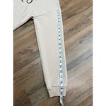 Francesca's Paris Place Vendôme Embroidered Cropped Sweatshirt Beige M Tan Size M Photo 6