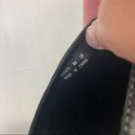 Ecco  Black Leather Slip On Heel Clogs Sz 7.5 Photo 5