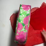 Lilly Pulitzer for Estēe Lauder Green Floral Cosmetic Case Photo 6