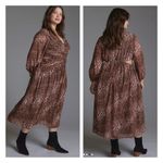 Anthropologie  Floral Cut-Out Midi Dress. Photo 4