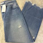 Vervet Flying Monkey High Rise Distressed Slim Wide Leg Jeans Size 31 / 13 NWT Photo 6