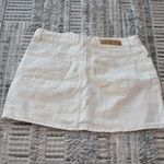 Cotton On White Jean Skirt Photo 1