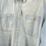 Denim & Supply Ralph Lauren  Chambray Ombre Button Down Shirt XL Blue Photo 2