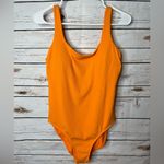 Athleta 🌱 Orange One piece Swimsuit Size M Photo 2