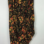 Dress Forum  Floral Midi Dress M Black Whimsigoth Fairy Grunge Boho Romantic Photo 0