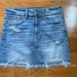 American Eagle Womens  Denim Mini Skirt Photo 0