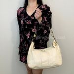 Coach Cream Patent Leather Crossbody/Shoulder Bag Photo 3