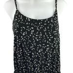 NEW Gilli Black Polka Dot Print Sleeveless Camisole Romper Shorts Jumpsuit Sz L Size L Photo 5