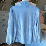 Free Country Baby Blue Plush Fluffy Jacket Womens Large Photo 8
