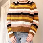 Madewell  Tilden Striped Chunky Knit Sweater Photo 2