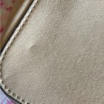 Free People  Lex Vegan Crossbody Bag Purse Laser Cutwork Studded Strap Photo 3