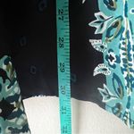 Talbots 100% silk wrap midi skirt Women’s SIZE 4 tropical vacation resort Photo 3