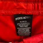 Victoria's Secret Pink Red Active Skinny Track Pant Sz M Size M Photo 4