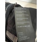 Anthropologie Pants Womens 4 A+ Plaid The Essential Slim Trousers Black White Photo 3