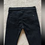 Rag and Bone Womensâ Skinny Jeans Black Stretchy Mid Rise Sz 26 Photo 4