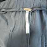 Free People Overalls Women Size XL Black Velvet Wide Leg Whimsigoth Boho Pockets Photo 2