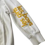 Les Girls Les Boys Hoodie Sweatpants Tracksuit Set Logo Unisex Adult Size S/M Yellow Photo 3