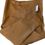 Sonoma Denise Bidot Faux Leather Straight Leg Pants In Coffee Size 2X Photo 0