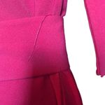 Red Black Womens Small Custom Made Fit N Flare Retro Pleat Front Dress OOAK Photo 5