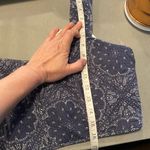 Madewell Quilted Sweetheart Crop Top Blue bandana print.
Coastal Boho Western Photo 14