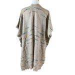 Do Everything In Love  Tan Kimono Cardigan Boho Cozy Knit Fringe OS Photo 1