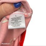 J for Justify  Red Floral Print Top Size L Photo 7