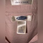Old Navy   Womens Small Light Pink Blouse Popover Woven V-Neck 100% Linen Photo 1