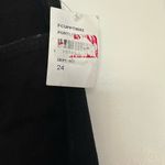 Favorite‎ Daughter Eva Long Slim Denim Shorts Black Size 24 Photo 7