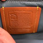 Coach  1941 Dinky With Rivets Glovetanned Leather Light Blue Crossbody. Photo 11