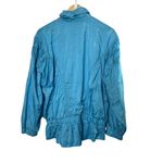 Puma Vintage Swish Blue Lined Windsuit Jacket & Pants Women's Large Photo 5