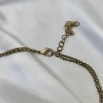 Chunky Structured Black Crystal Stone Statement Short Necklace Photo 4