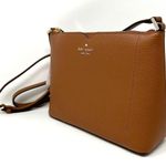 Kate Spade Harlow Crossbody Purse Warm Gingerbread Leather WKR00058 Photo 9