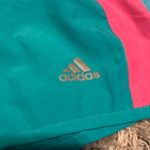 Adidas  sea green/pink running shorts sz medium Photo 1