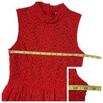 Anthropologie  Hi There from Karen Walker Angie Collared Lace Dress - Red - 4 Photo 1