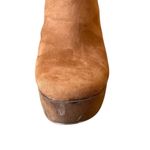 Steve Madden Gusty Platform Ankle Chunky Heeled Booties in Tan Womens Size 9.5 Photo 8