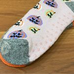 Hallmark 2 pairs Pumpkin Black Cat Non-skid Halloween Anklet Socks Size 4-10 Photo 7
