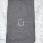 Small Grey Canvas Drawstring Dust Bag Gray Photo 0