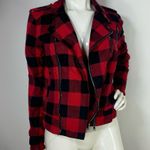 Hudson Jeans Hudson Cynic Moto Jacket Tundra Plaid Photo 4
