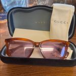 Gucci Women's Sunglasses in Orange and Pink Photo 10