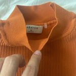 Babaton Aritizia  Ribbed Halter High Neck Crop Tank XS Photo 1