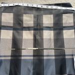 Studio M Plaid Holiday Miniskirt 6P Grunge Cocktail Festive Sparkly beige green Photo 6