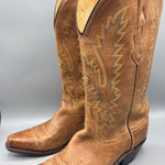 Old West  Womens 9.5 Boots LF1529 Leather Upper Cowboy Western Brown Photo 0