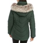 Free Country New!  Women's Hooded Quilted Puffer Jacket Coat Olive Green Medium Photo 2
